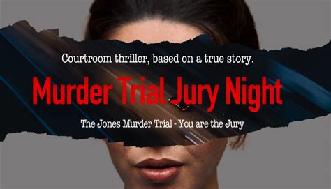 Murder Trial Tonight - Visit Manchester