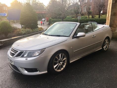 2007 / SAAB 9_3 AERO / CONVERTIBLE / AUTOMATIC / ALLOYS / LEATHER / SEPT MOT . | in Greenock ...