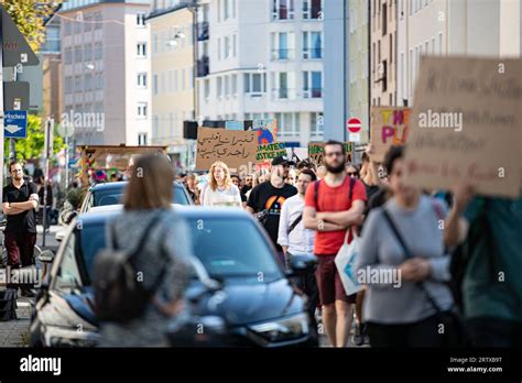 Munich, Germany. 15th Sep, 2023. Fridays for Future protested on their ...