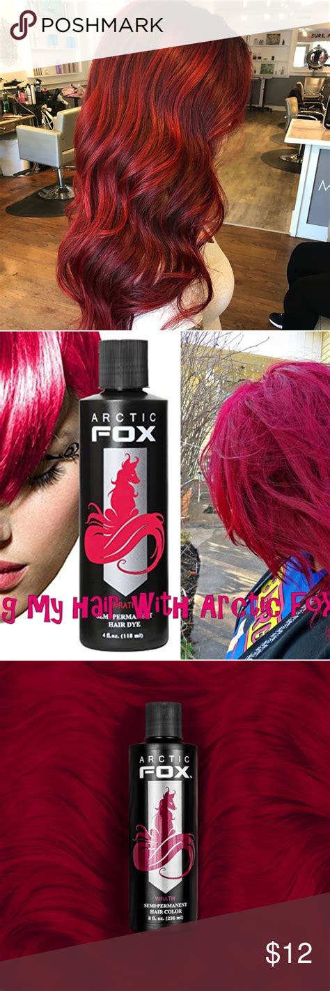 Arctic Fox Wrath Red 4-oz. Semi-Permanent Dye Arctic Fox Wrath Red 4-oz ...