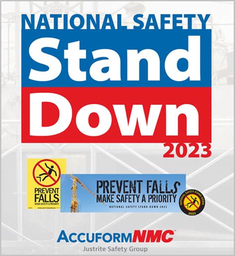 2023 National Safety Stand-Down to Prevent Falls in Construction