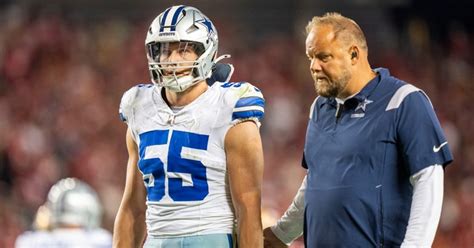 Cowboys considering injured reserve for LB Leighton Vander Esch after ...