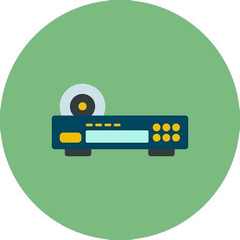 Dvd player Vector Icon 19789758 Vector Art at Vecteezy