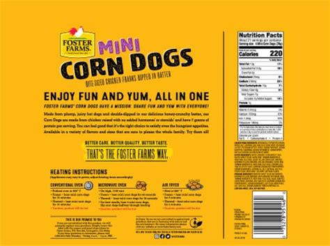 Foster Farms Mini Chicken Corn Dogs, 84 ct / 56 oz - Kroger