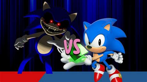 Sonic.exe vs Sonic - YouTube