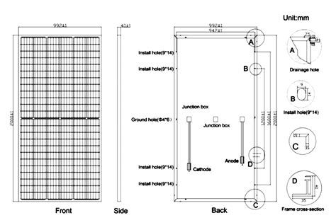 350W 360W 370W 380W 385W 390 watt Mono poly Solar Panel Price per watt for power generation