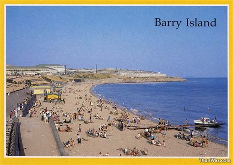 Barry Island Beach And Fair In Old Postcards - Then Was