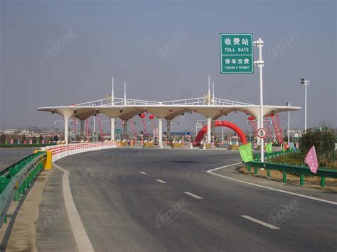 Highways Toll Plaza, Toll Booths, Toll Station Entrance Gate Tensile Structures