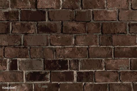 Brown Brick Design Wallpaper - Mural Wall