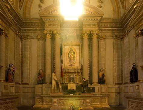 Chapel of Our Lady of Guadalupe, Metropolitan Cathedral, Mexico City ...