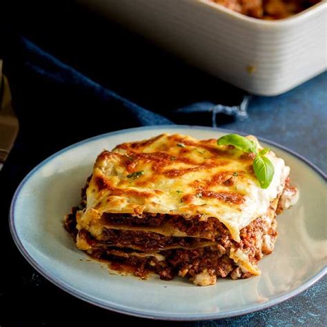 This Classic Lasagna with Bechamel is made with a traditional ragu bolognese and a creamy white ...