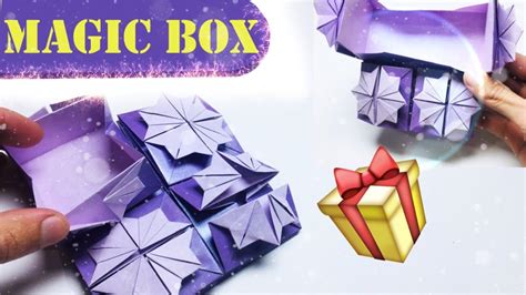 Origami junko/ Magic Box / Origami Sihirli Kutu / Kağıttan Sürpriz Kutu ...