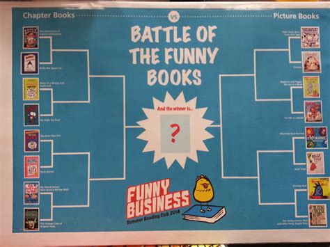 Battle of the Funny Books: Summer Reading Club - Jbrary