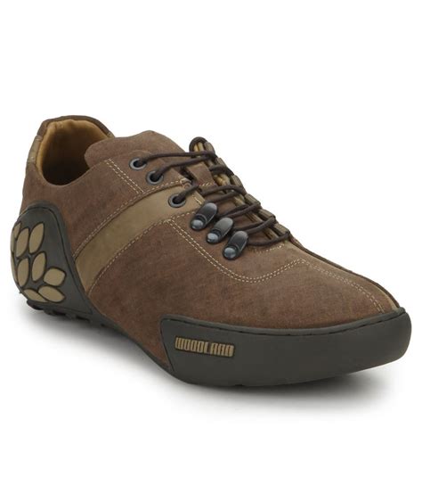 Woodland Brown Outdoor Casual Shoes - Buy Woodland Brown Outdoor Casual Shoes Online at Best ...