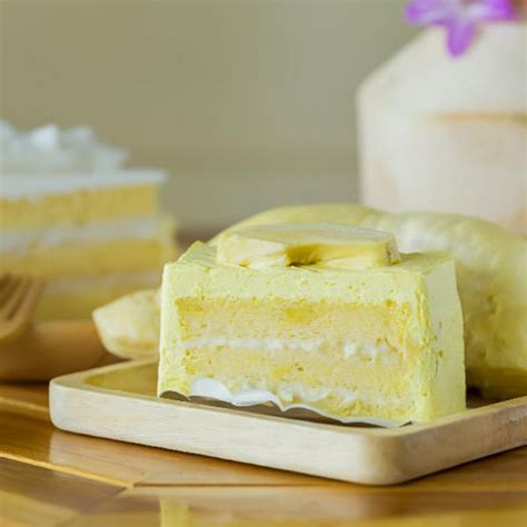 Durian Cake Recipe [East Meets West]