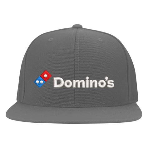 Domino's Pizza Logo Embroidered Flexfit Fitted Ball Cap | eBay
