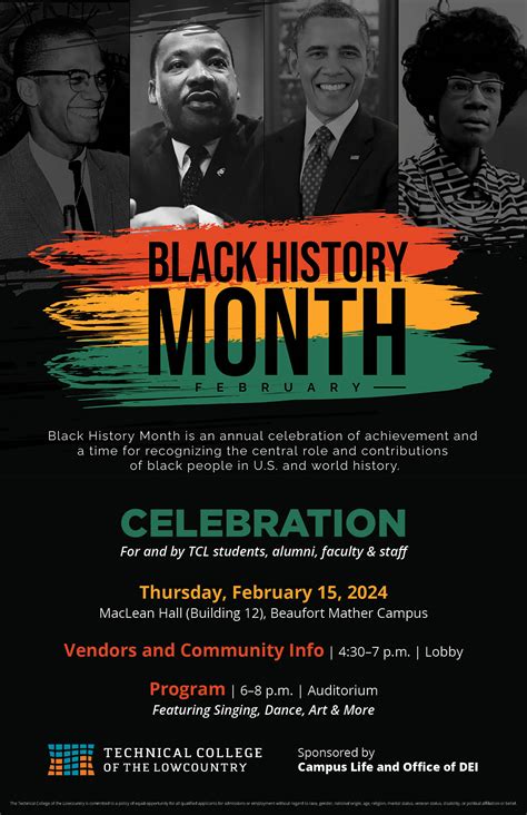 Black History Month Celebration - Technical College of the Lowcountry