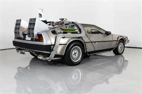 1981 DeLorean Time Machine Built In 2019 5-Speed Manual 20k Original ...