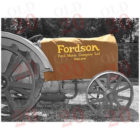 Vintage Style Tractor Cover - Fordson