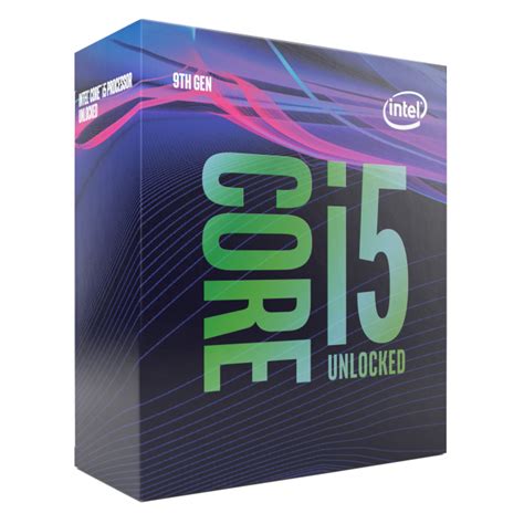 Core i5 9600K - 3.7Ghz , Turbo 4.6GHz 6 Core, LGA 1151