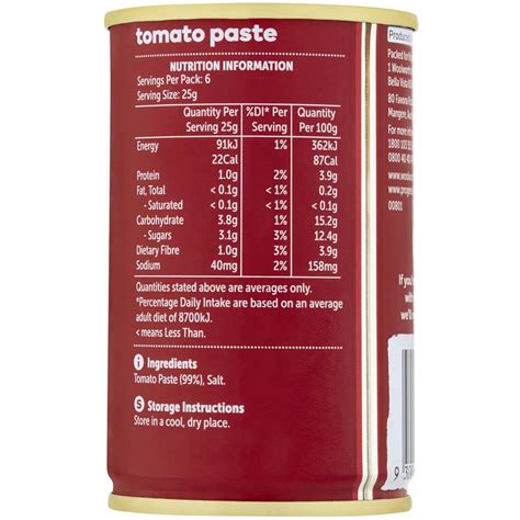 tomato paste ingredients