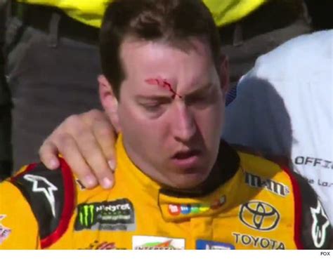 Kyle Busch Fights Joey Logano After Spinning Out at NASCAR's Kobalt 400