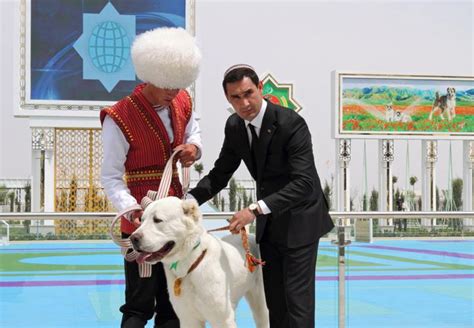 A statue, an ode, and now a national holiday for Turkmenistan dog breed ...