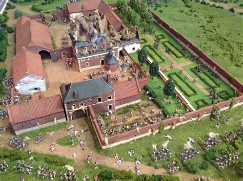Fantastic Waterloo diorama of Hougoumont Chateau, seen at Euromilitaire 2015 | Scenery, Castle ...