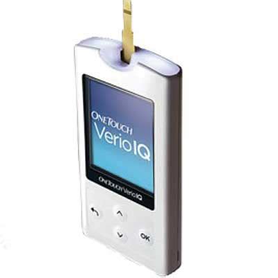 OneTouch Verio IQ blood glucose meter | Therapeutic Goods ...