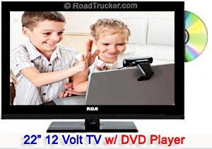 22" RCA 12v LED TV DVD Combo, DECK22DR RoadTrucker