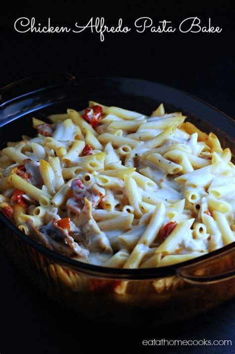 Easy chicken alfredo pasta bake with sun dried tomatoes – Artofit