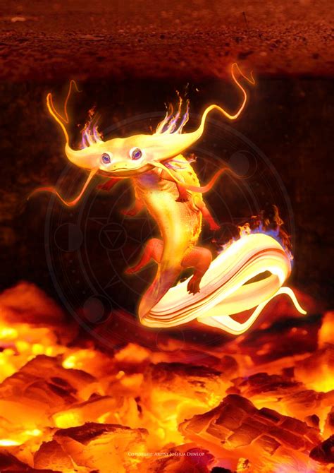 ArtStation - Fire Salamander