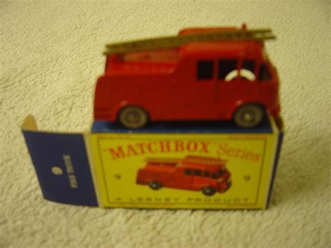 Matchbox Series Fire Truck No. 9 in exceptionally good condition with ...