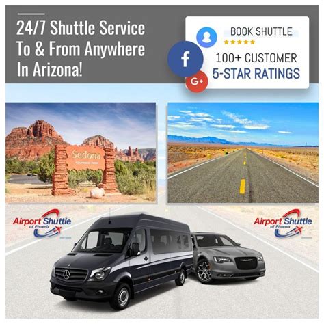 Airport Shuttle to and from Any Airport or Address in Arizona