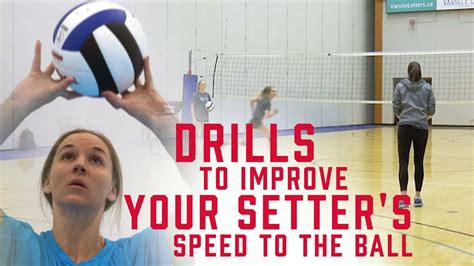 Drills to improve your setter's speed to the ball - The Art of Coaching Volleyball | Volleyball ...