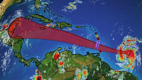 Hurricane Beryl Rapidly Intensifying, Heading Toward Potentially Devastating Strike On Windward ...