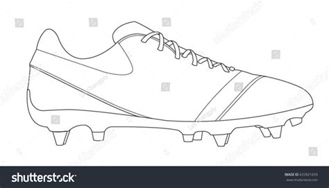 Soccer Cleat Sketch