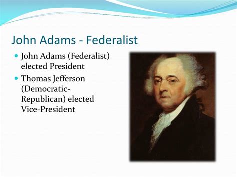 PPT - John Adams & The Growth of Political Parties PowerPoint Presentation - ID:5812630