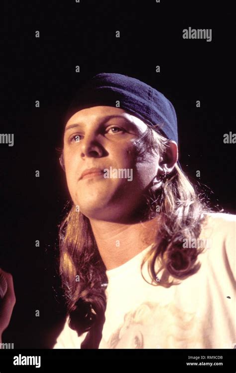 Candlebox vocalist Kevin Martin is shown on stage during a "live" concert performance Stock ...