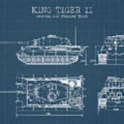 German ww2 tank blueprints Digital Art by Dennson Creative
