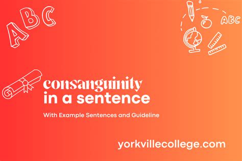 How To Use Consanguinity In a Sentence? Easy Examples