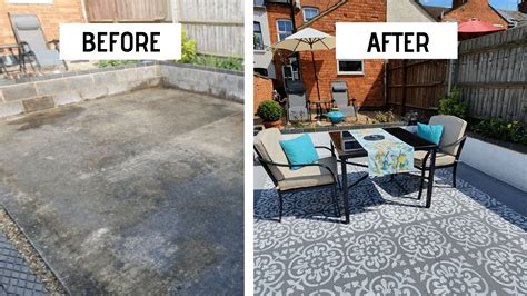 inexpensive ways to cover concrete patio uk - Zita Hawley