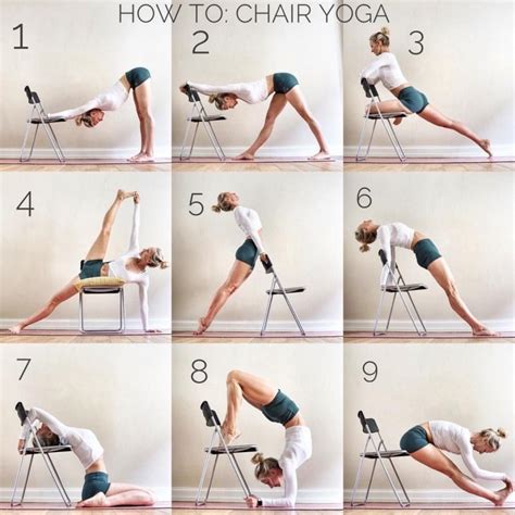 Iyengar Yoga Poses With Chair