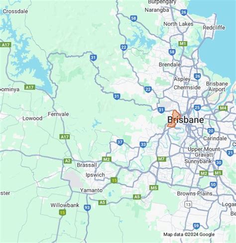 QLD - Toowong – Google My Maps