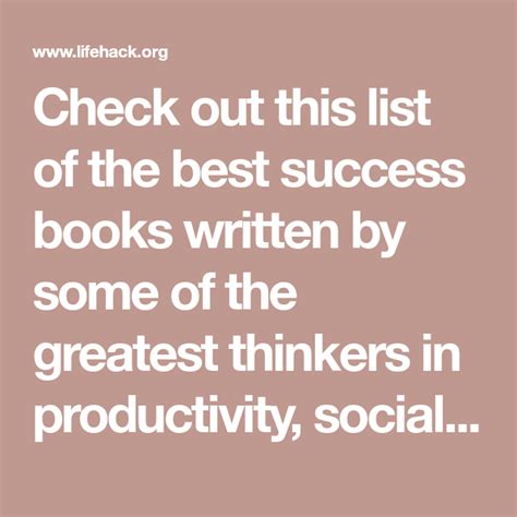 10 Best Success Books You Need to Read to Be Great at Business | Success books, Success ...