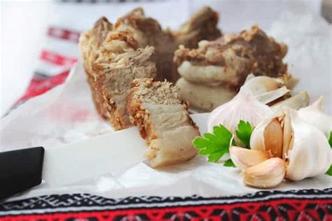 Salo with spices | Ukrainian recipes - for a tasty life