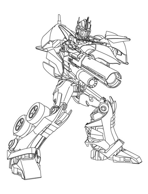 Optimus Battle Coloring Page Free Printable Coloring - vrogue.co