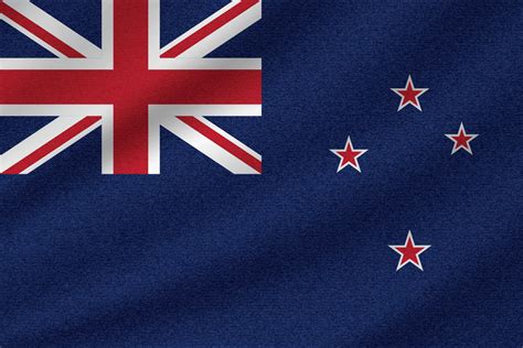 national flag of New Zealand 11177783 Vector Art at Vecteezy