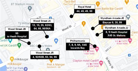 City Centre bus stops changes - Cardiff Bus