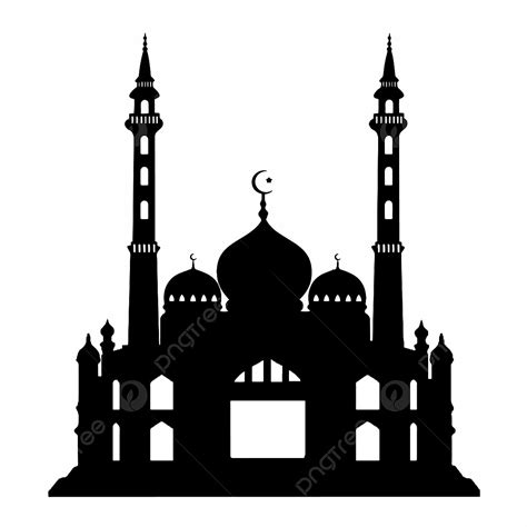 Masjid Silhouette PNG Free, Islamic Masjid Vector, Masjid Clipart ...